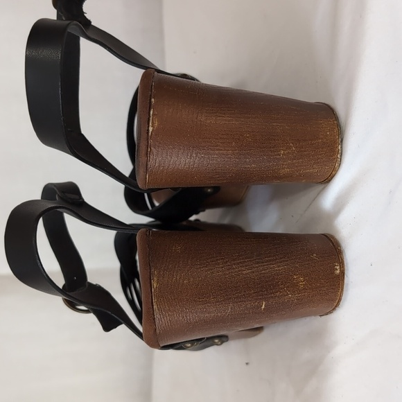 Jessica Carlyle Megan Wood Platform Strappy Heel Size 8 - Picture 4 of 6